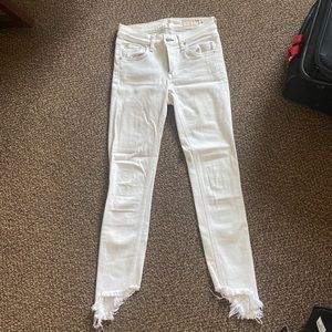 Rag & Bone white jeans